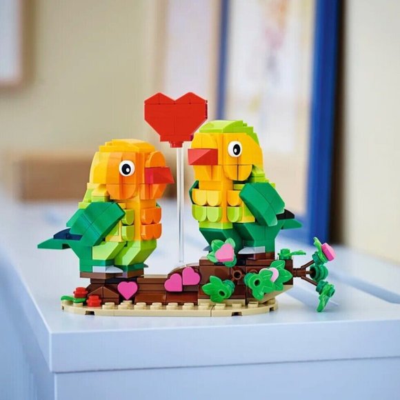 NEW Lego Valentine Lovebirds love birds 40522 Builing toy set Christmas Day - Picture 9 of 9